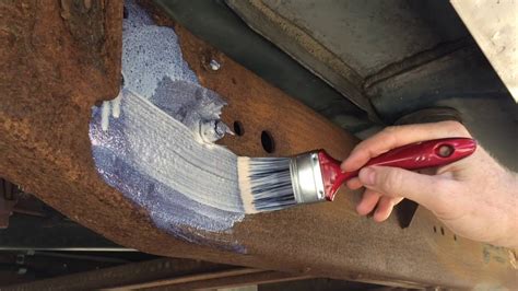 how to paint rust on metal